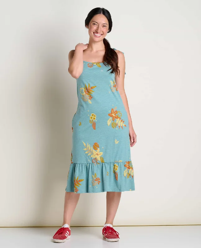 Midi Dresses in Fine Silk -Dandelion Midi Dress