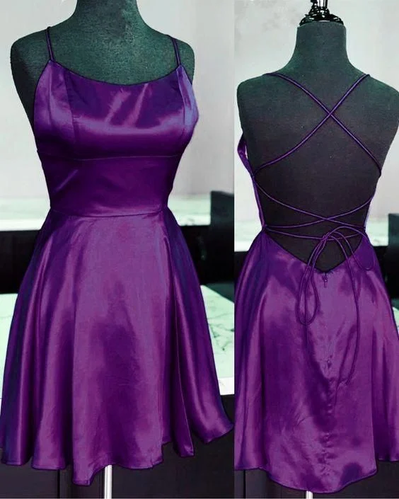 Evening Dress with Loose Fit -Midi Dresses in Retro Prints -Evening Dress with Loose Fit -purple homecoming dresses,sexy homecoming dresses c3183