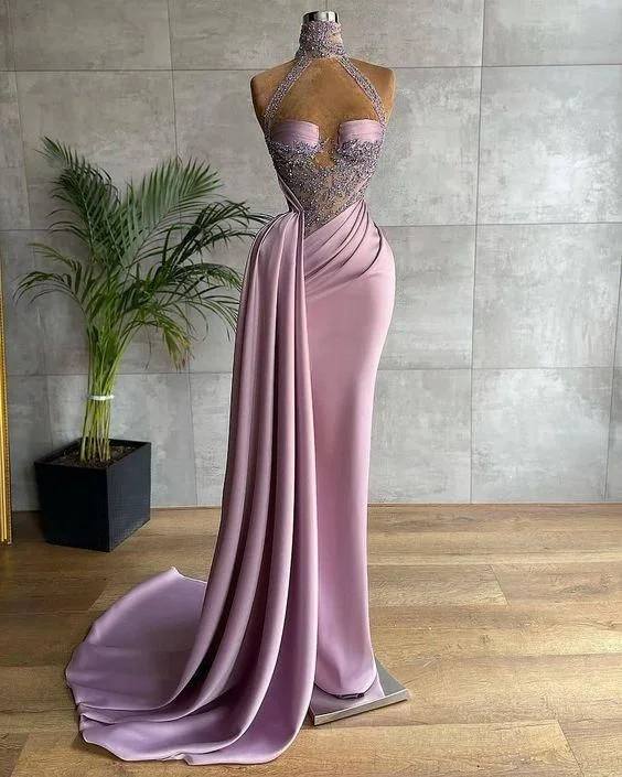 Evening Dress for Date Night -Midi Dresses for Tall Women -Evening Dress for Date Night -sexy gown Party Dress Elegant Long evening gown  C1445