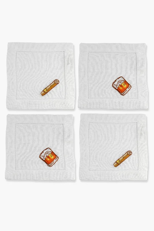 Gentleman's Cocktail Napkins