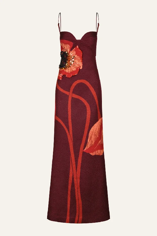 Maxi Dresses with Bell Hem -Plentiful Qualities Dress