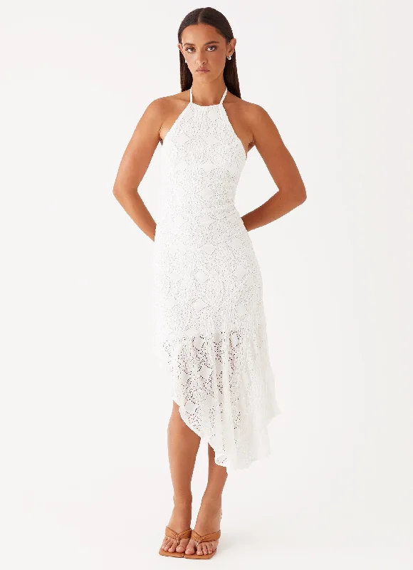 Maxi Dresses for Spring Party -Sondela Maxi Dress - White